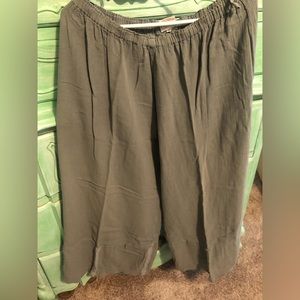 Light gray cotton pants